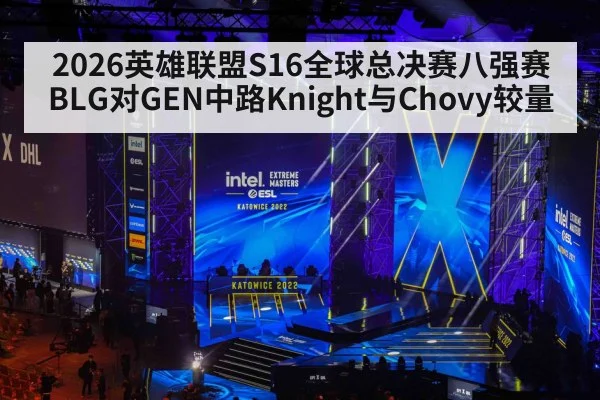 2026英雄联盟S16全球总决赛八强赛BLG对GEN中路Knight与Chovy较量